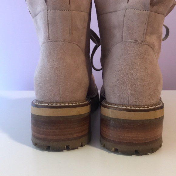 Combat Suede Boots - Picture 9 of 12